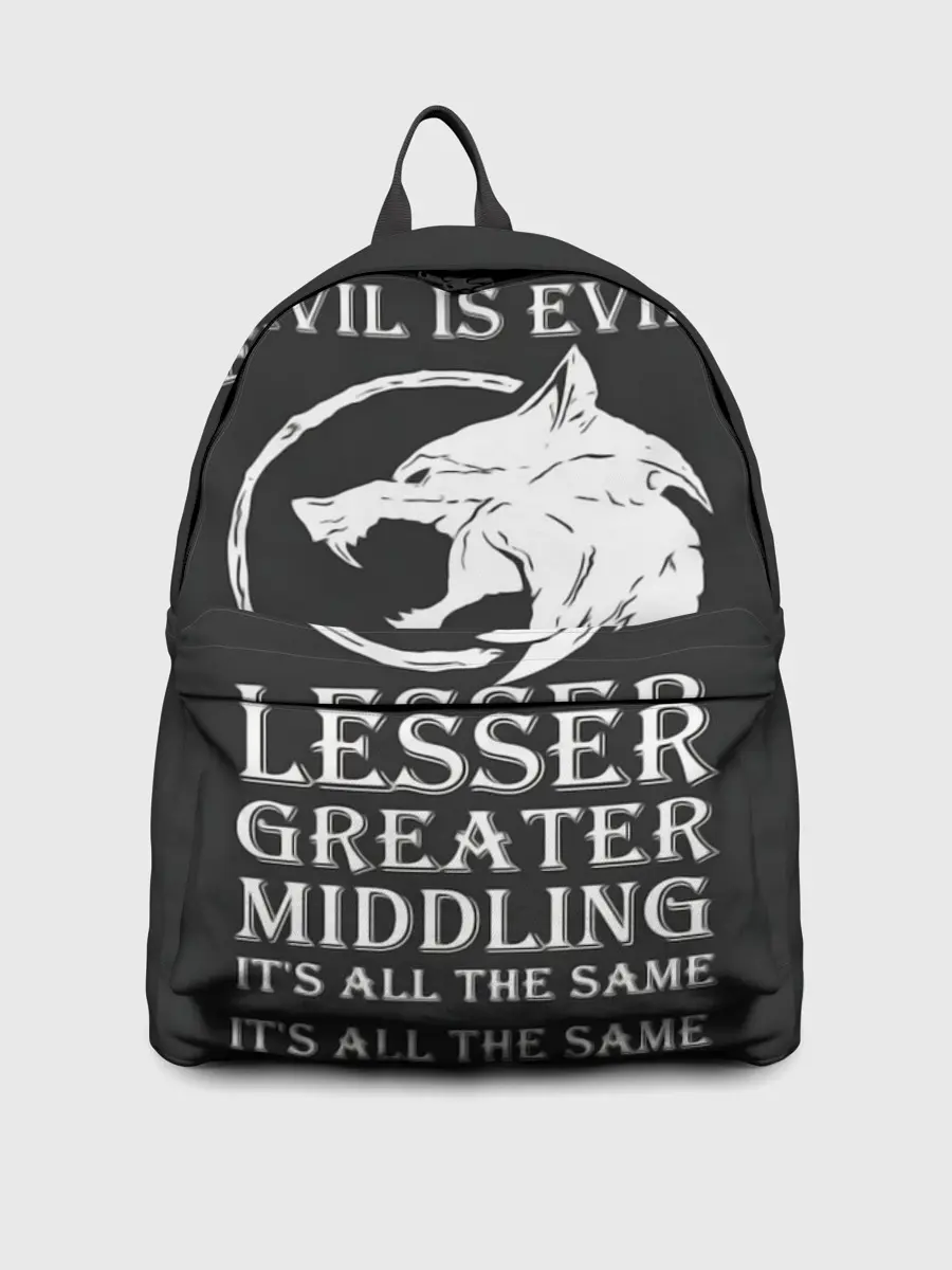 Рюкзак джинсовый / The Witcher