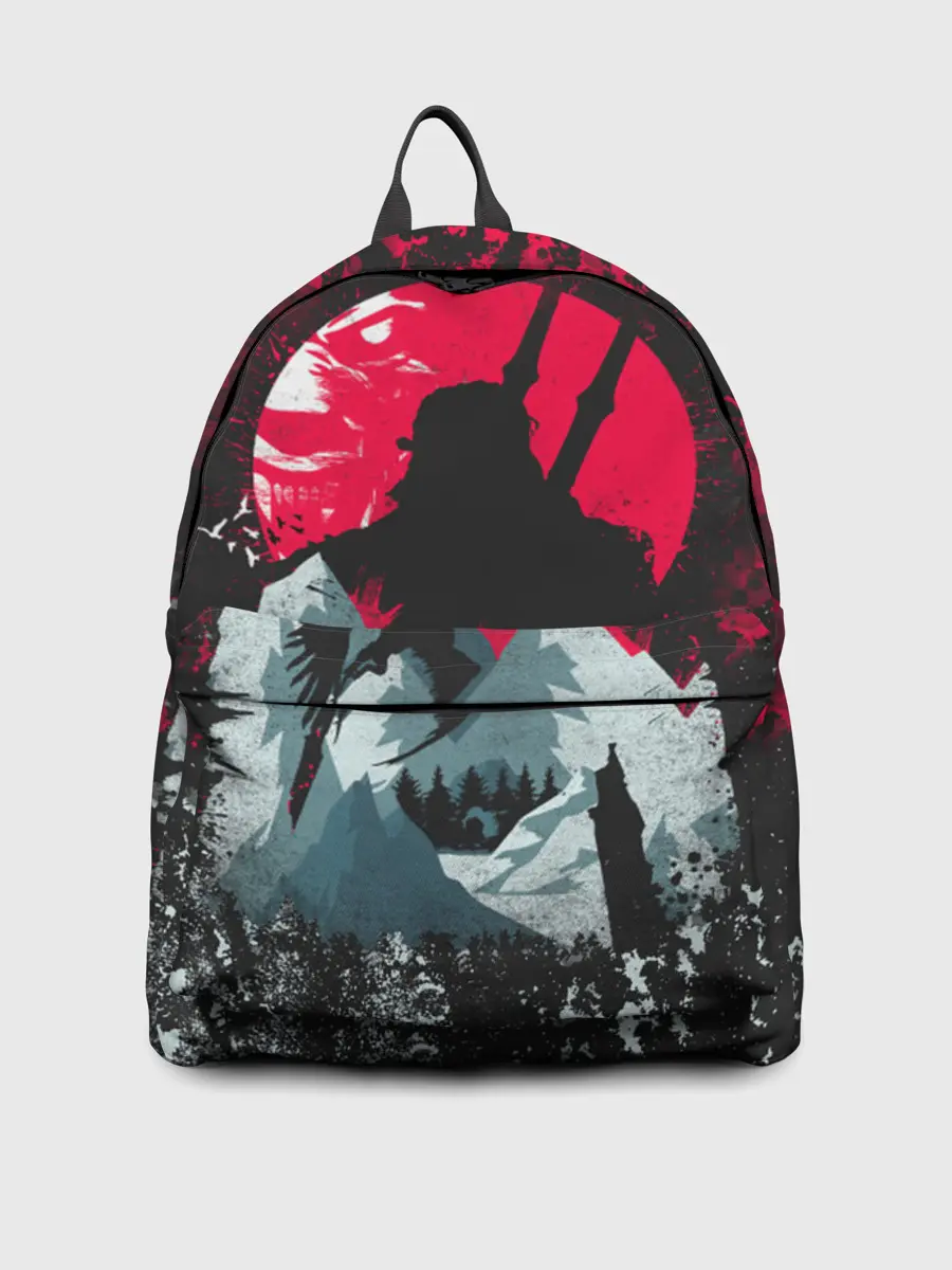 Рюкзак джинсовый / Ведьмак