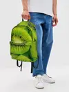 Рюкзак джинсовый / Зеленый киви