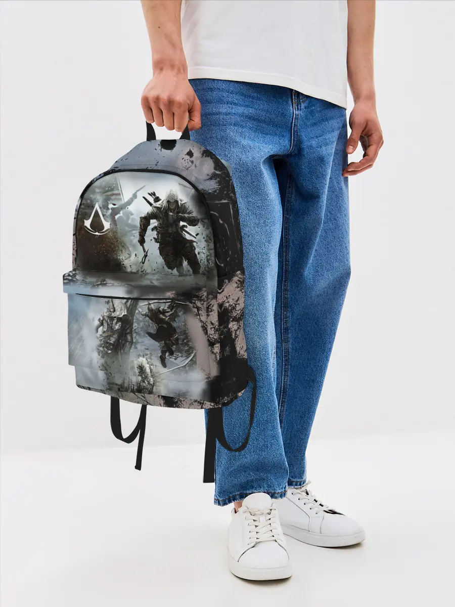 Рюкзак джинсовый / Assassin’s Creed