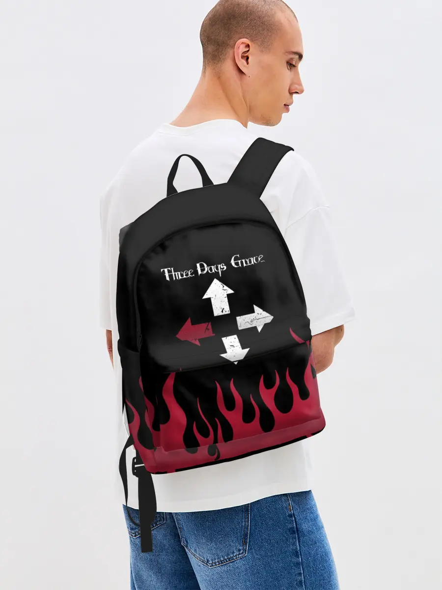 Рюкзак джинсовый / Three Days Grace