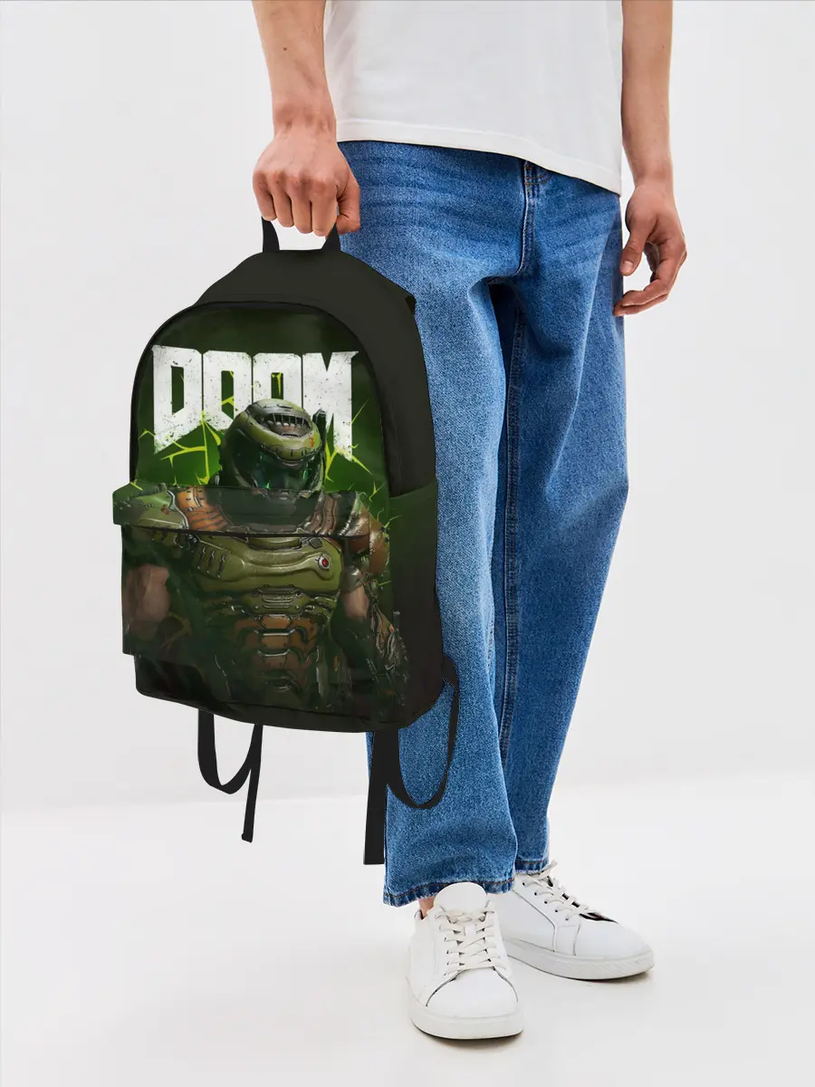 Рюкзак джинсовый / Doom Eternal