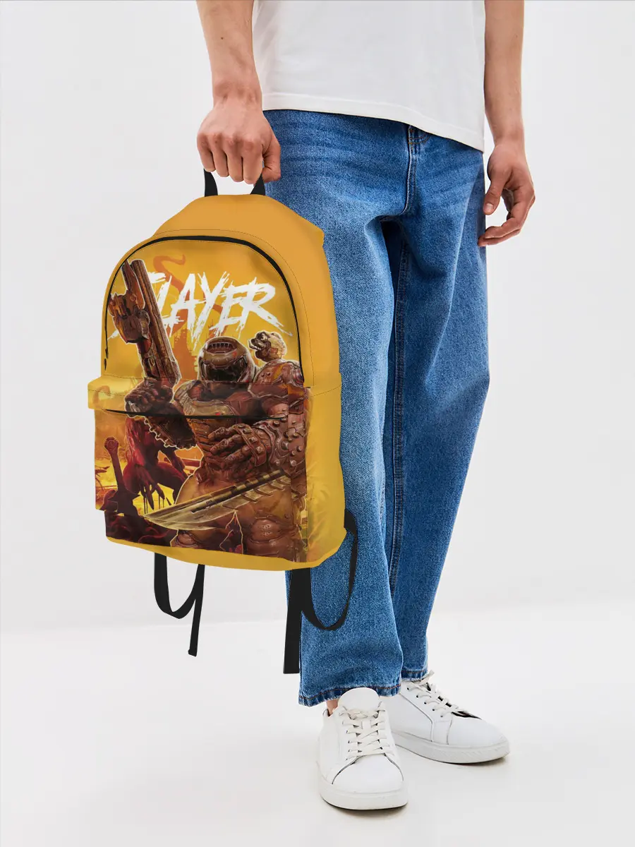 Рюкзак джинсовый / Doom Slayer