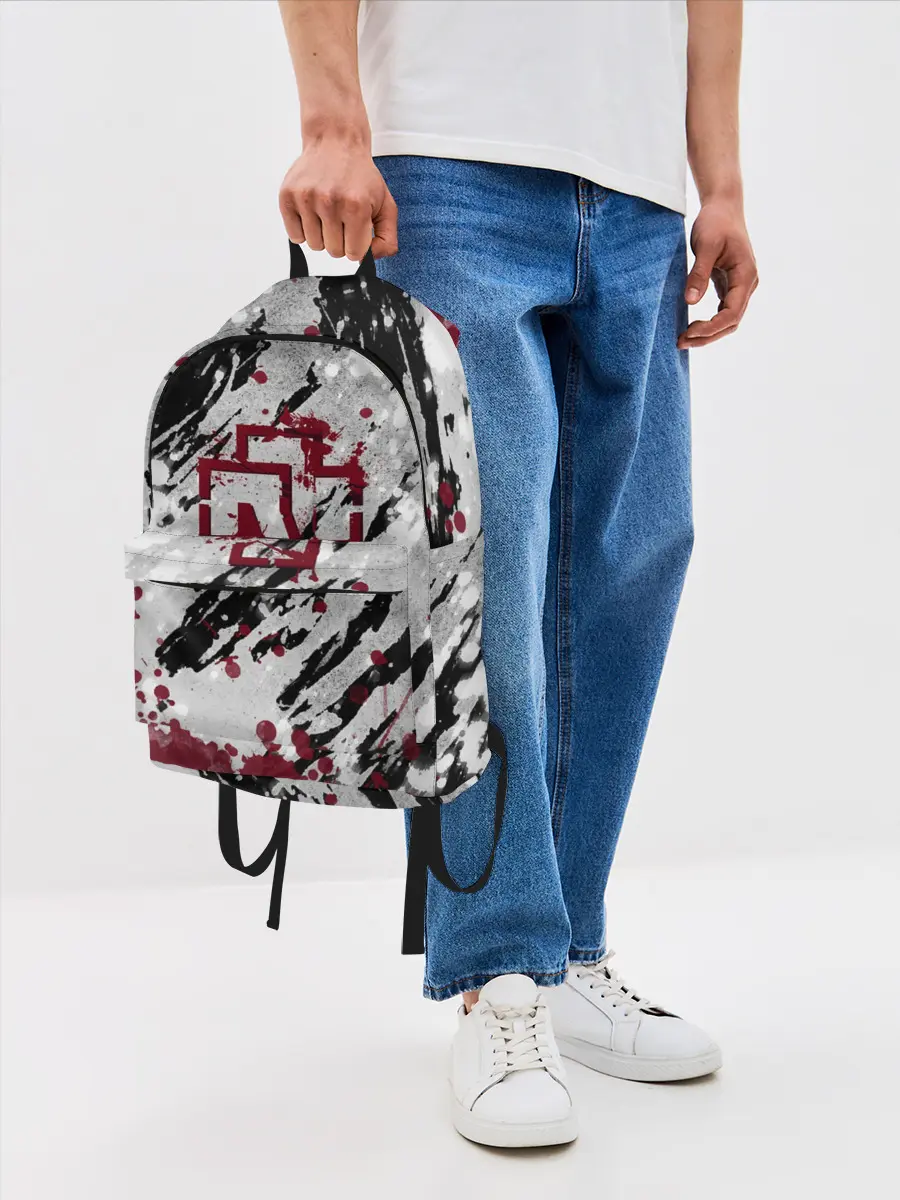 Рюкзак джинсовый / Rammstein