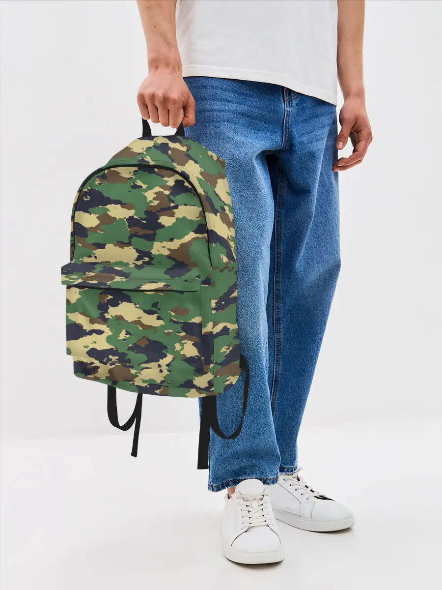 Рюкзак джинсовый / КАМУФЛЯЖ