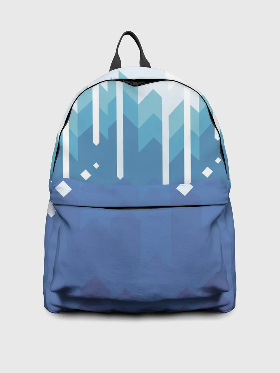 Рюкзак джинсовый / Пиксельные сливки