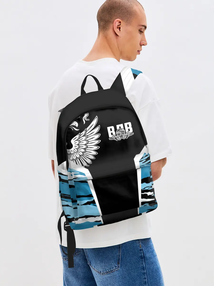 Рюкзак джинсовый / Камуфляж ВДВ