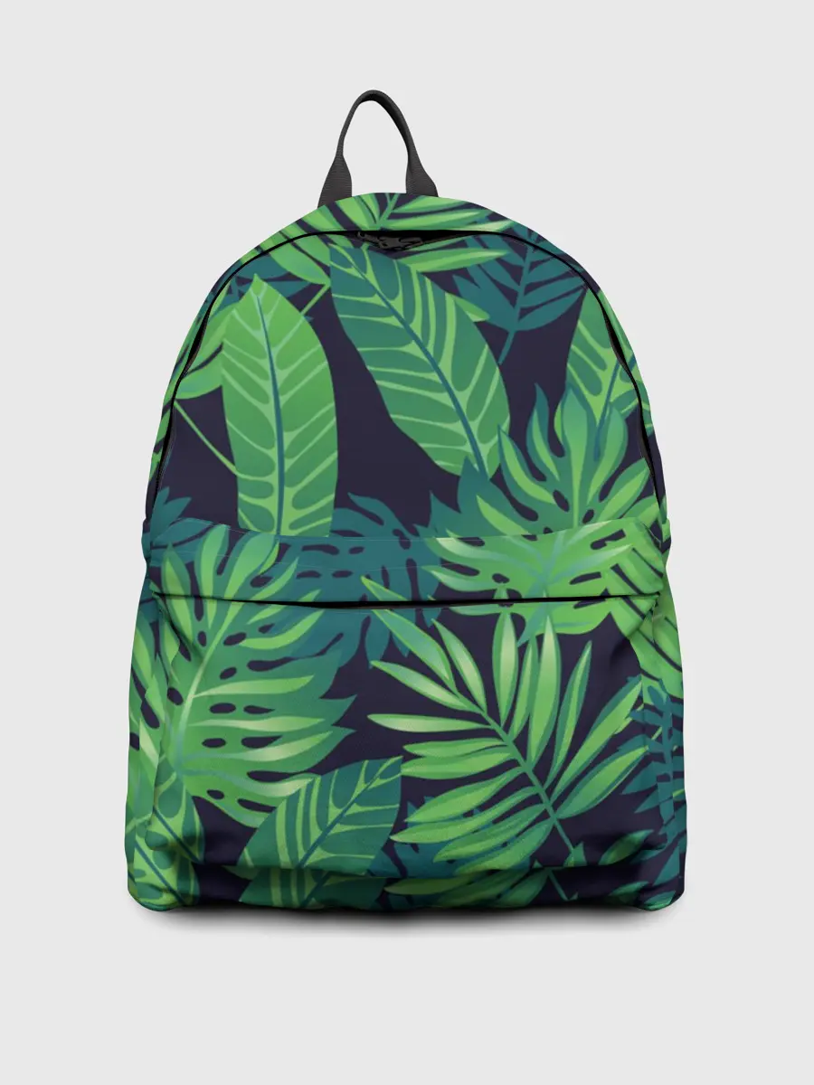 Рюкзак джинсовый / Тропики