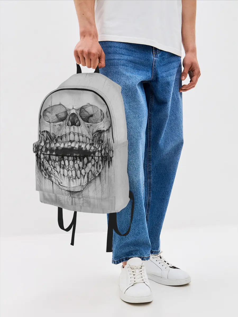 Рюкзак джинсовый / Dentist skull