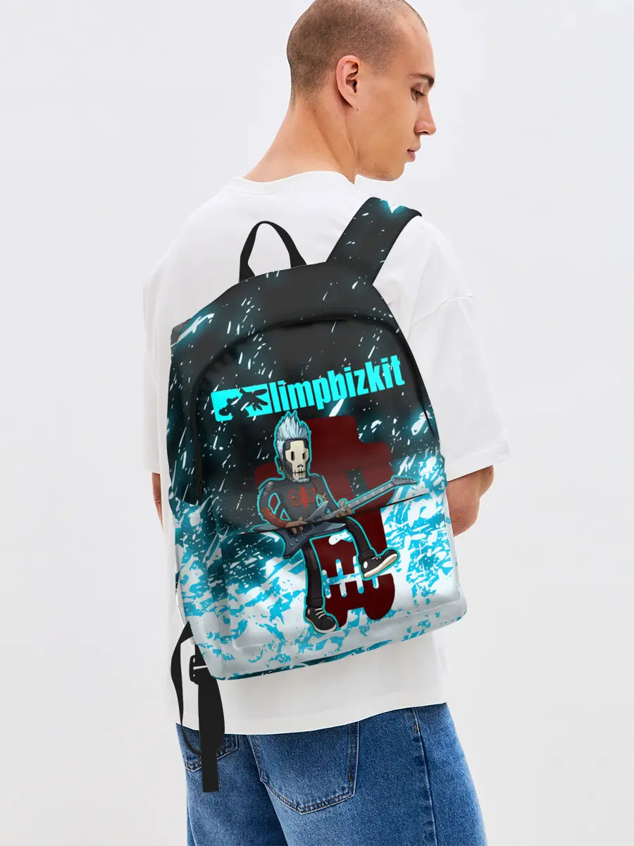 Рюкзак джинсовый / LIMP BIZKIT