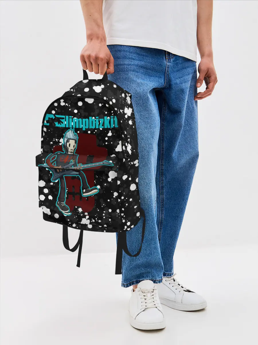 Рюкзак джинсовый / LIMP BIZKIT