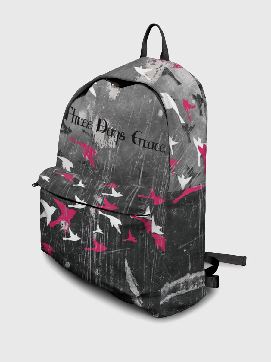 Рюкзак джинсовый / Three Days Grace art