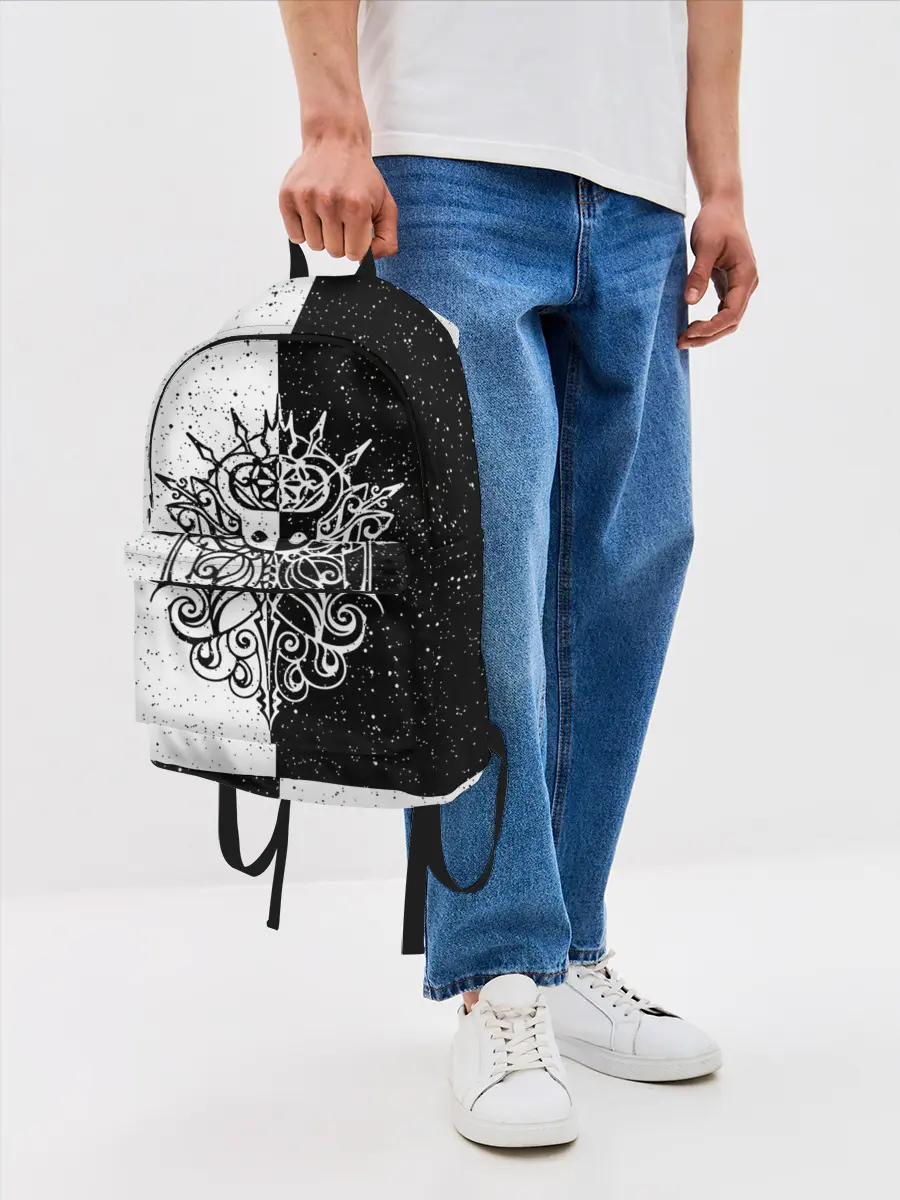 Рюкзак джинсовый / HOLLOW KNIGHT | ХОЛЛОУ НАЙТ