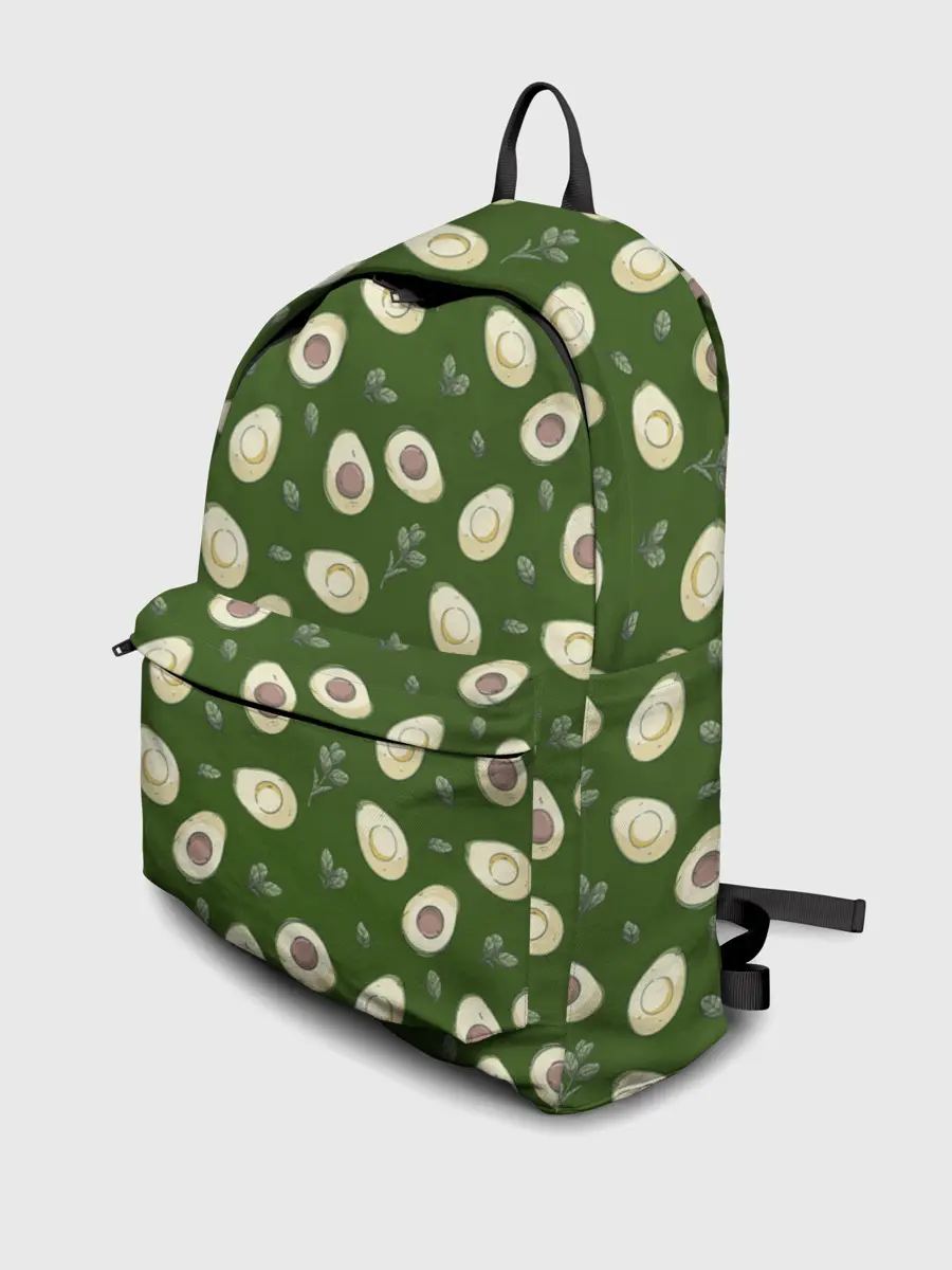 Рюкзак джинсовый / АВОКАДО