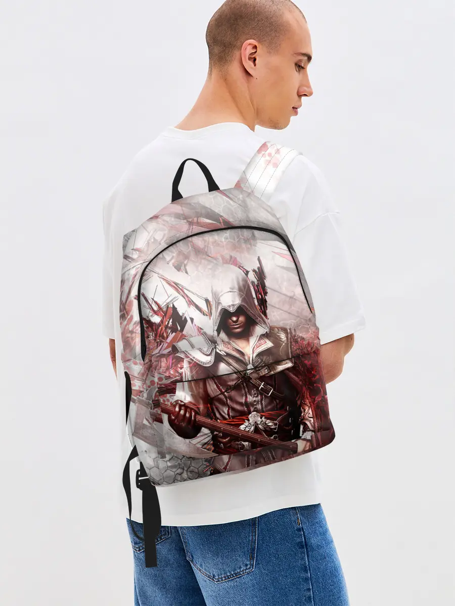 Рюкзак джинсовый / ASSASSINS CREED