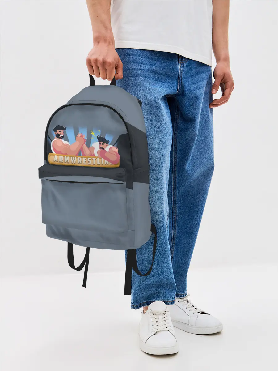 Рюкзак джинсовый / Armwrestling