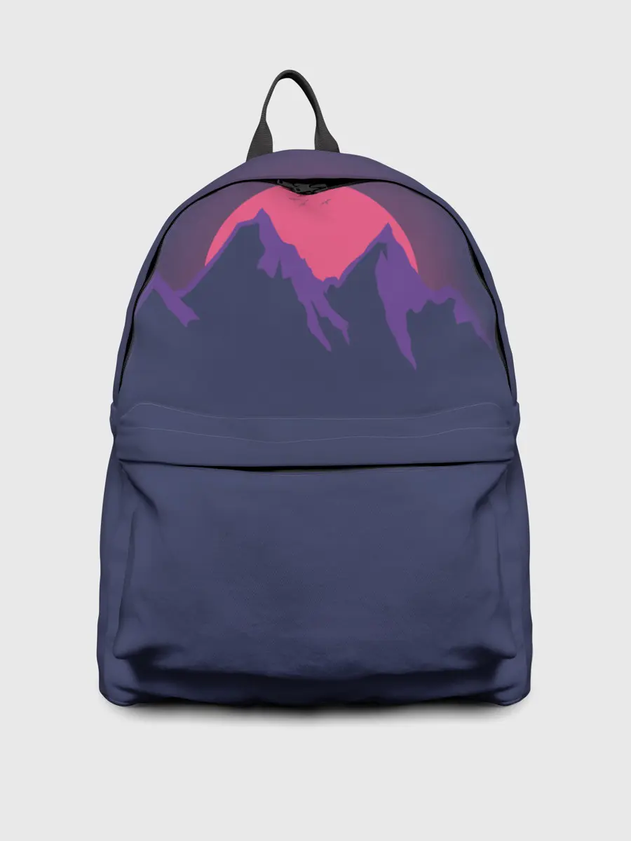 Рюкзак джинсовый / Mountain sunset