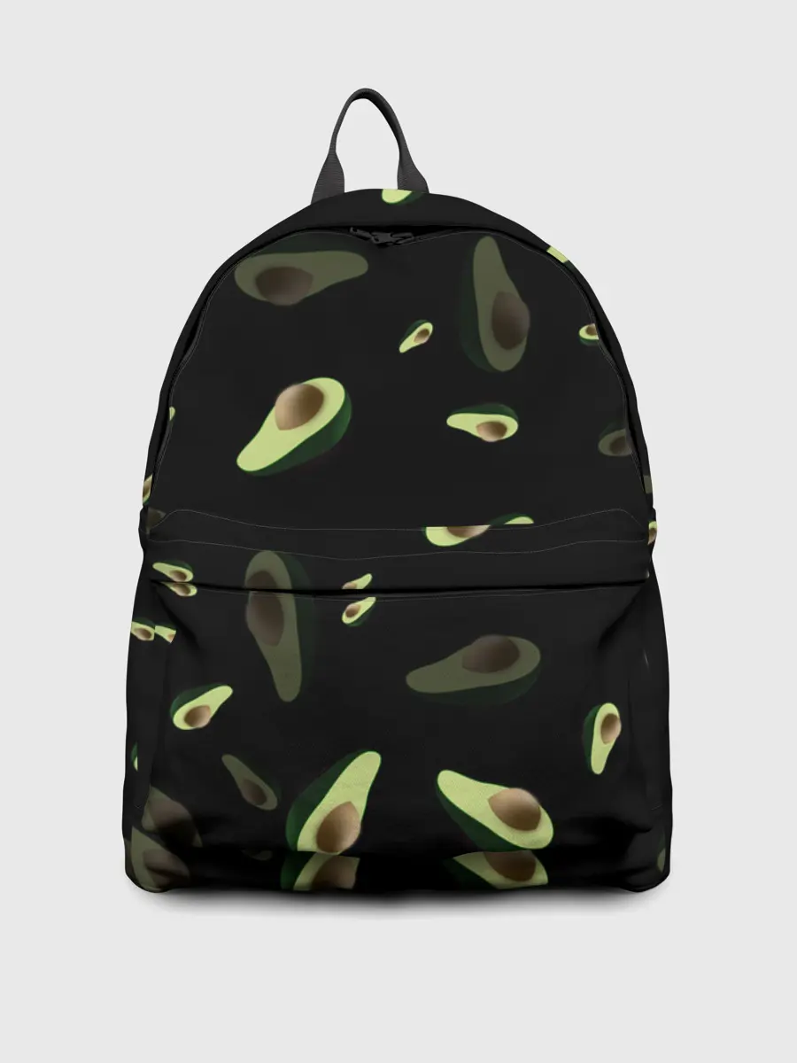 Рюкзак джинсовый / Авокадо