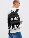 Рюкзак джинсовый / AC DC