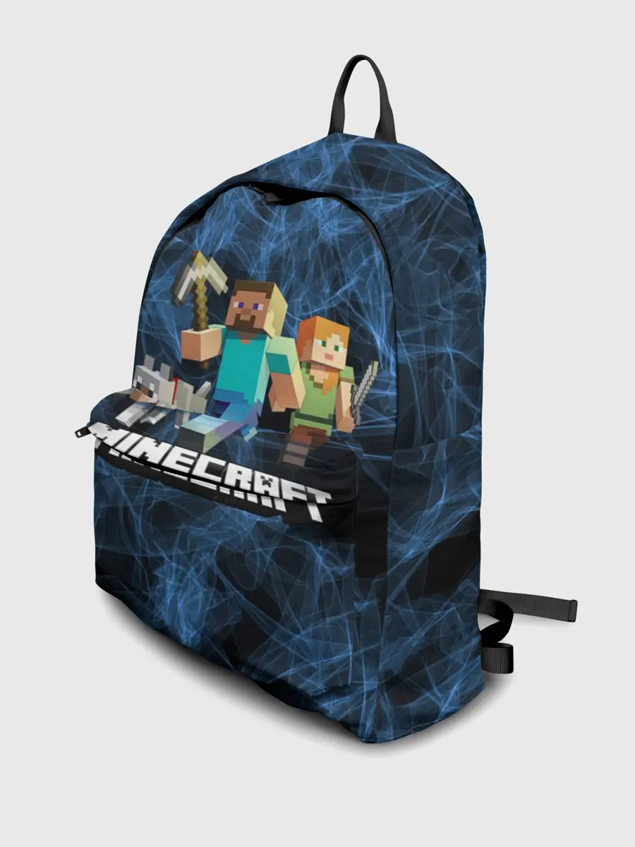 Рюкзак джинсовый / Minecraft / Майнкрафт