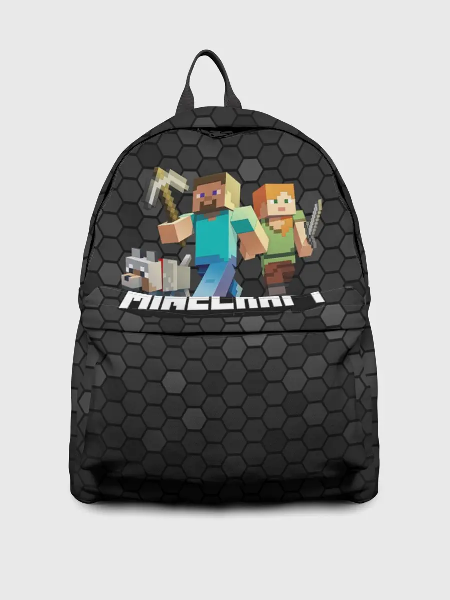 Рюкзак джинсовый / Minecraft / Майнкрафт