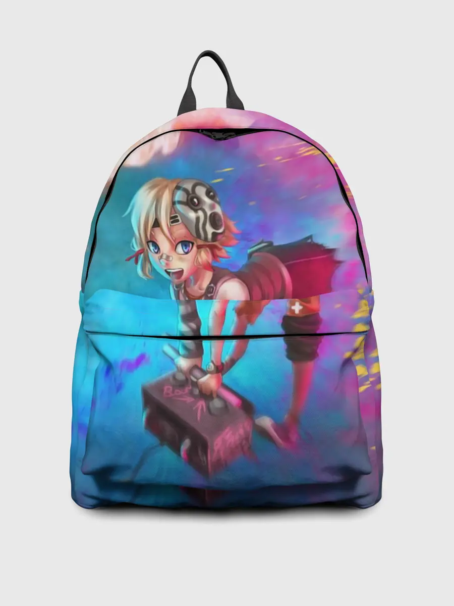 Рюкзак джинсовый / Tiny Tina and the bomb