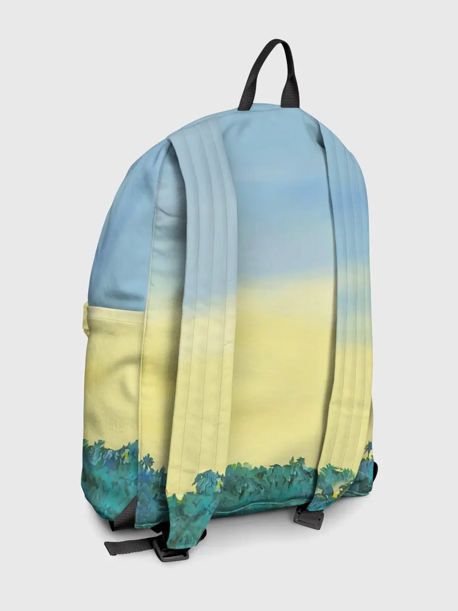 Рюкзак джинсовый / Вертолеты