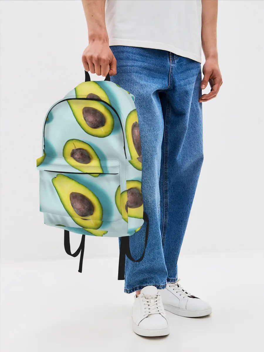 Рюкзак джинсовый / АВОКАДО.