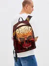 Рюкзак джинсовый / AC/DC