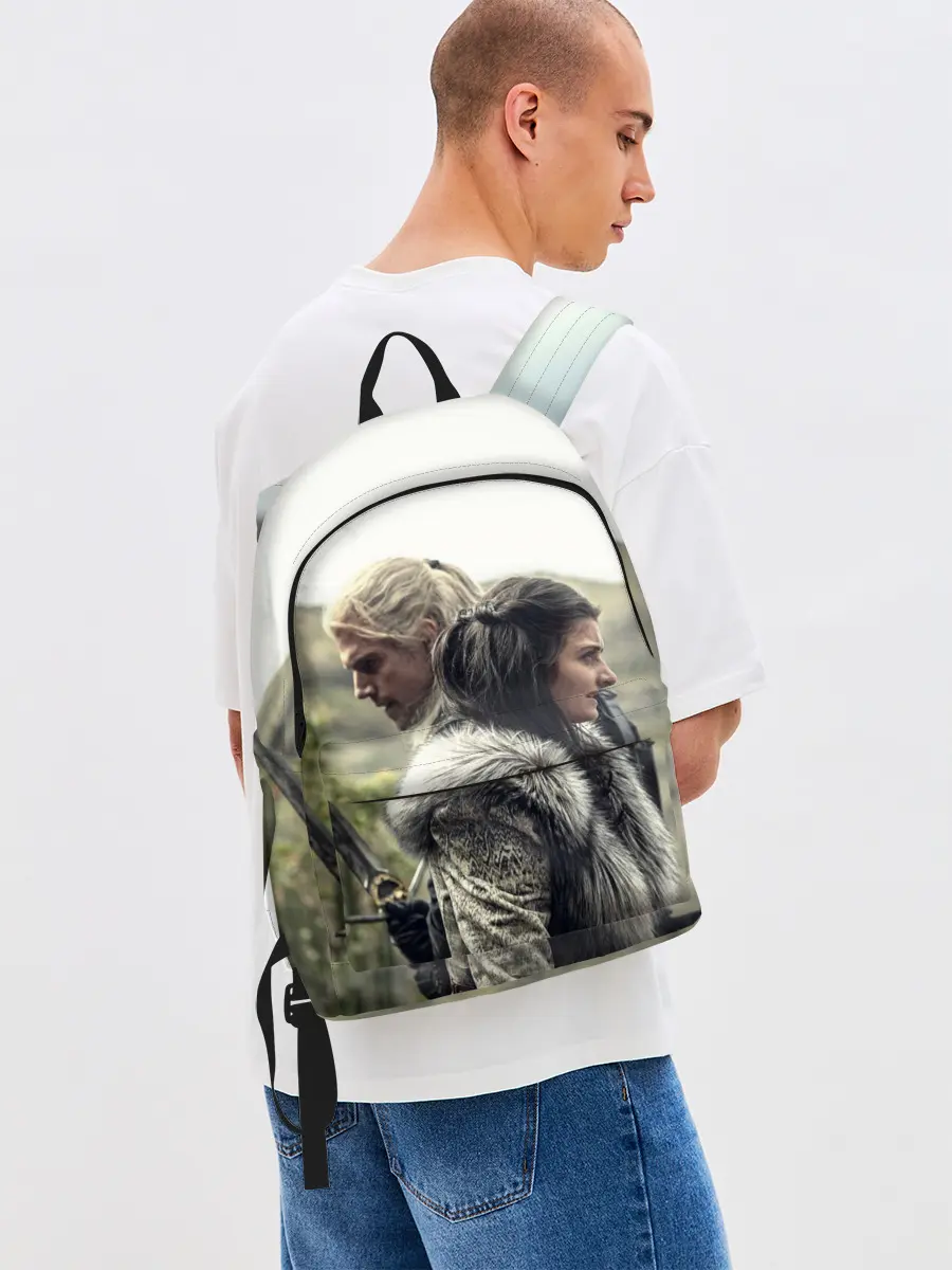 Рюкзак джинсовый / Ведьмак