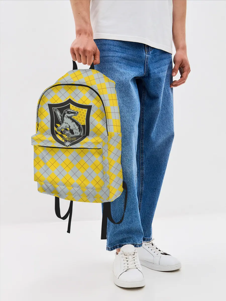 Рюкзак джинсовый / Coat of Hufflepuff