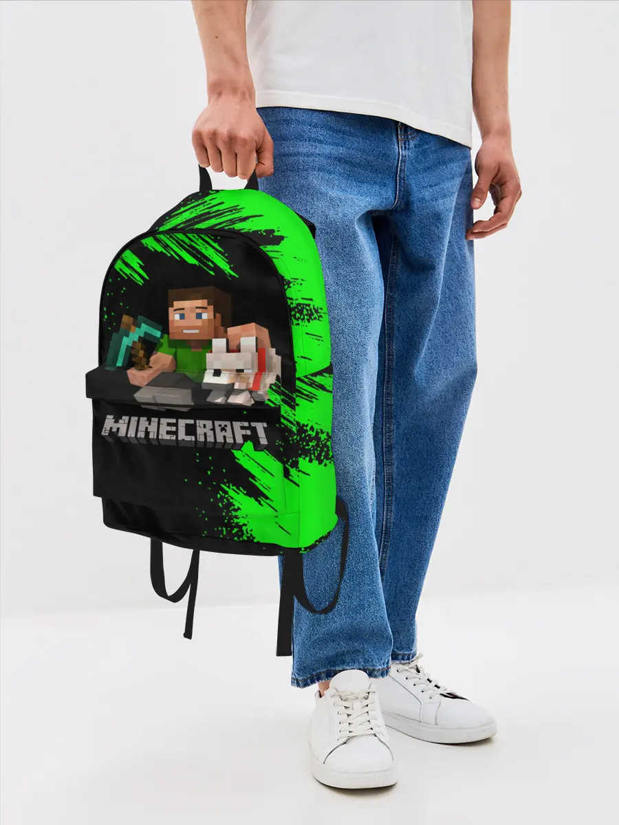Рюкзак джинсовый / MINECRAFT