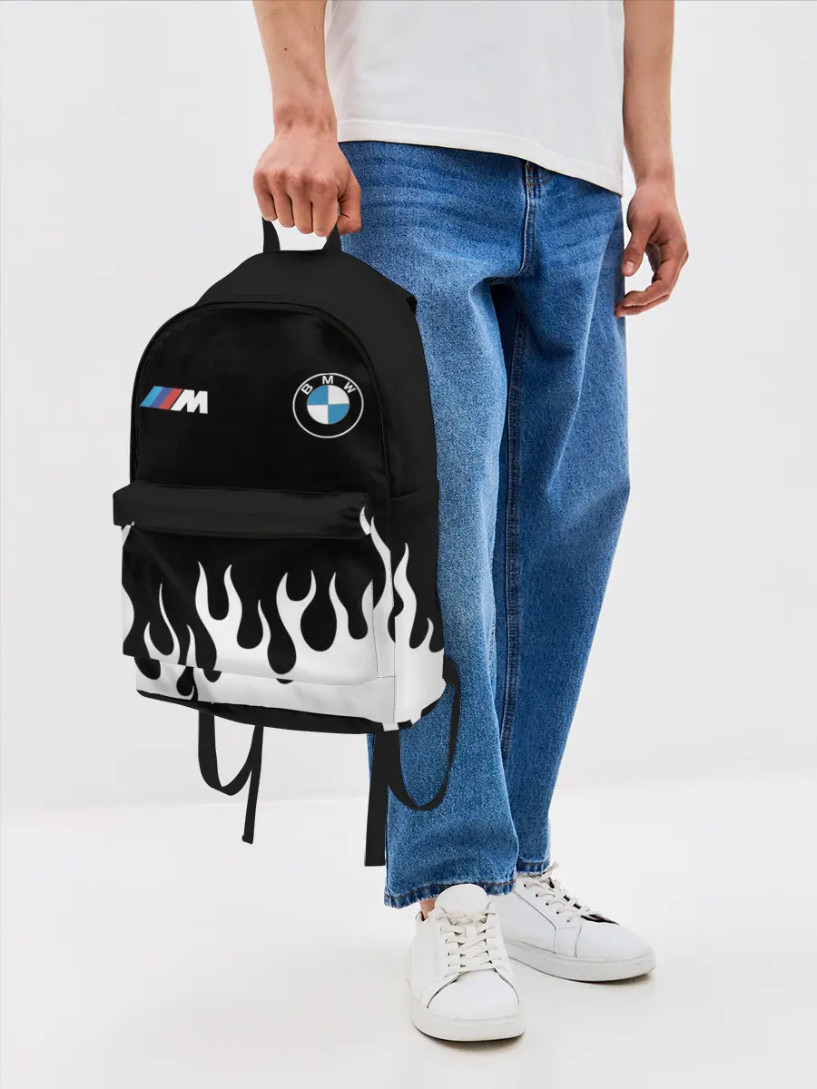 Рюкзак джинсовый / BMW / БМВ