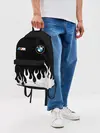 Рюкзак джинсовый / BMW / БМВ