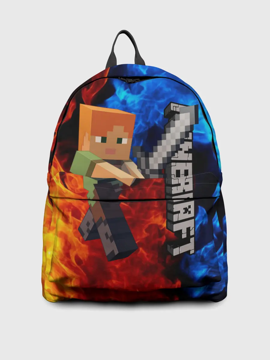 Рюкзак джинсовый / MINECRAFT