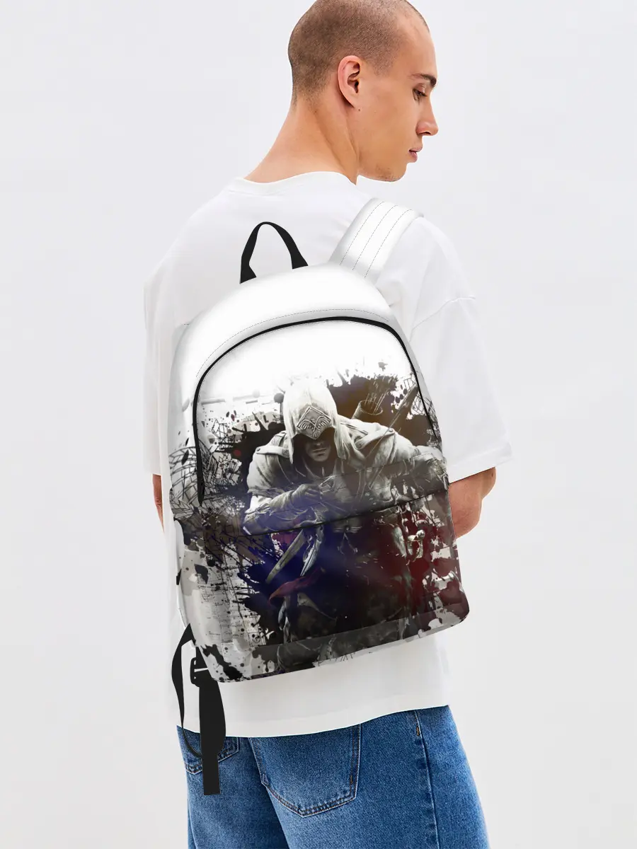 Рюкзак джинсовый / Assassins Creed