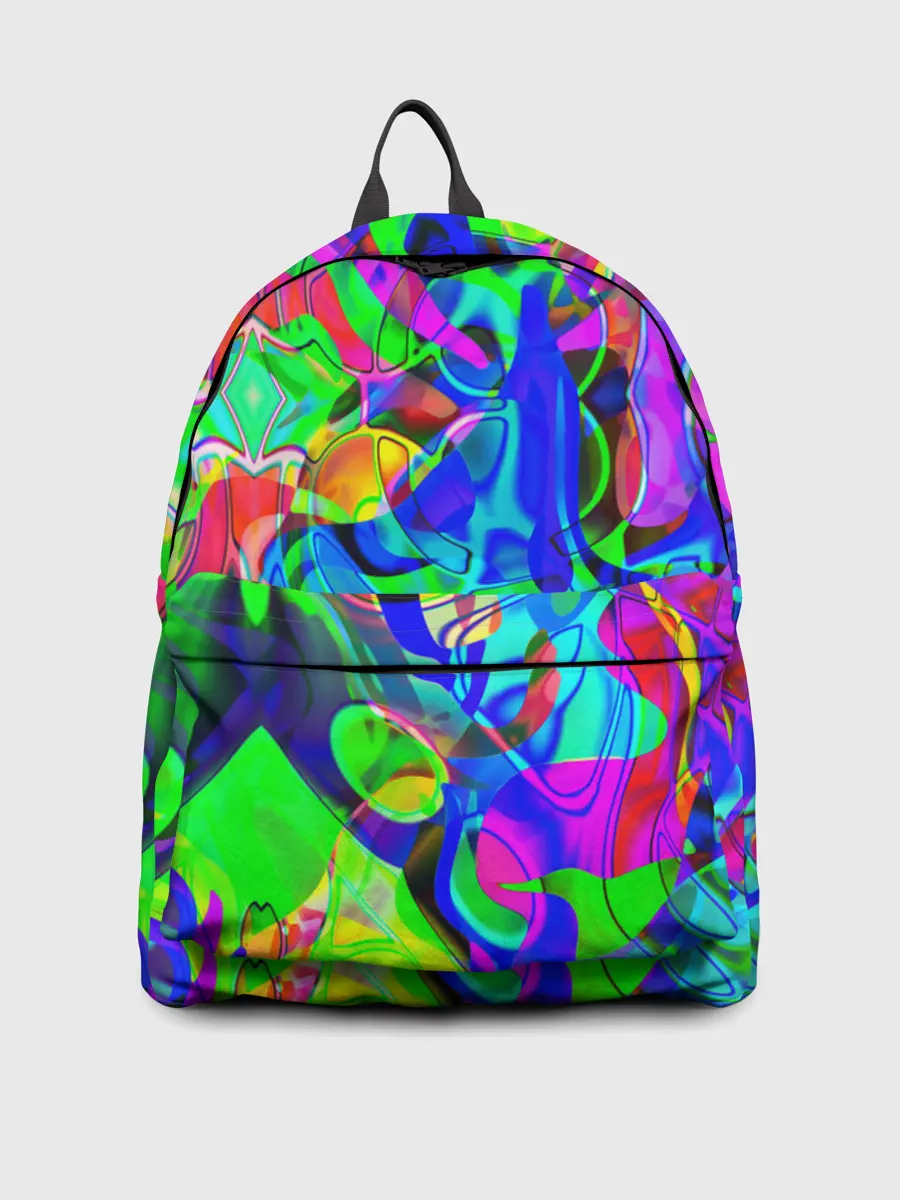 Рюкзак джинсовый / НЕОНОВЫЕ КРАСКИ