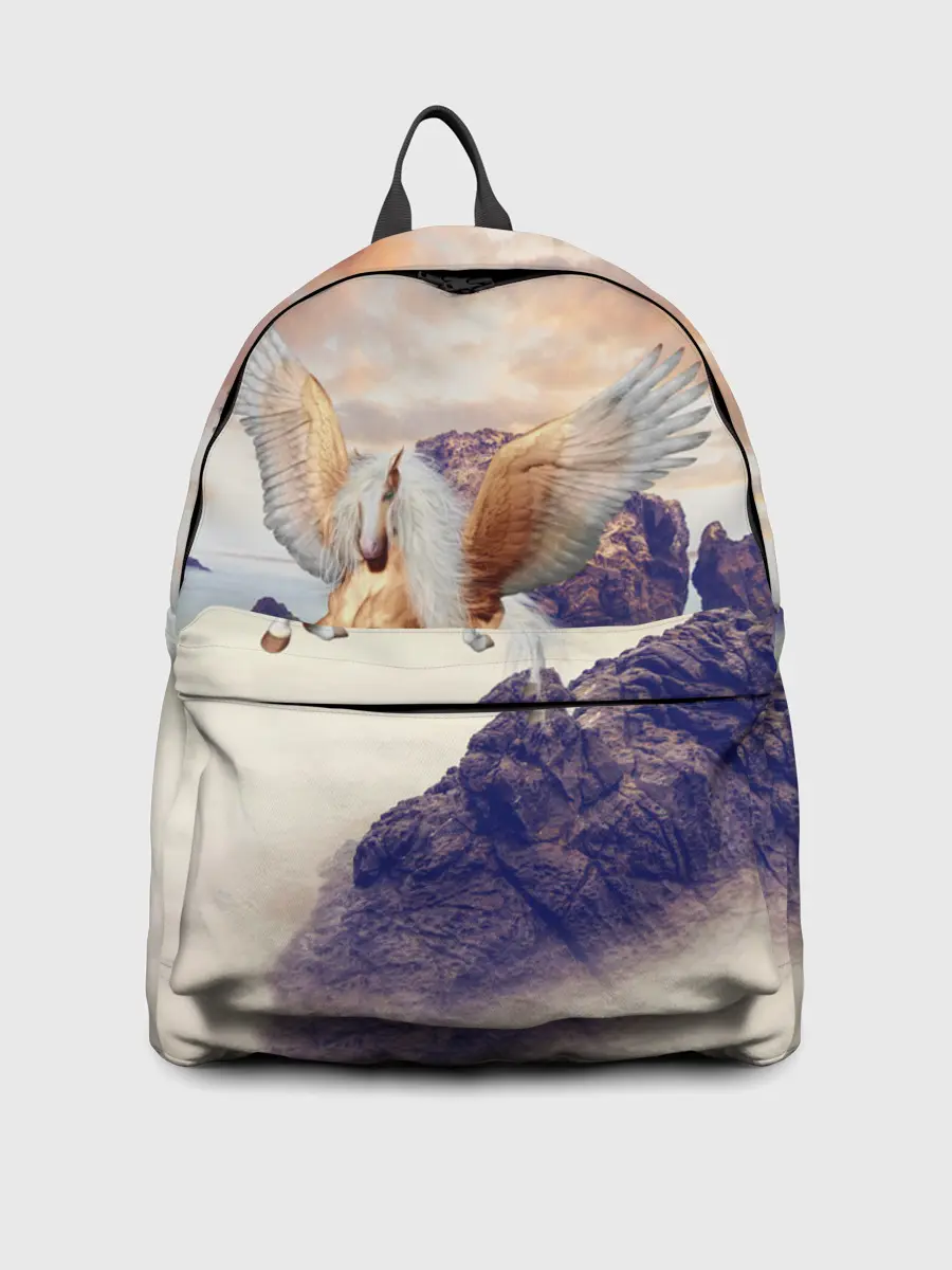 Рюкзак джинсовый / Sea Sunset Horse