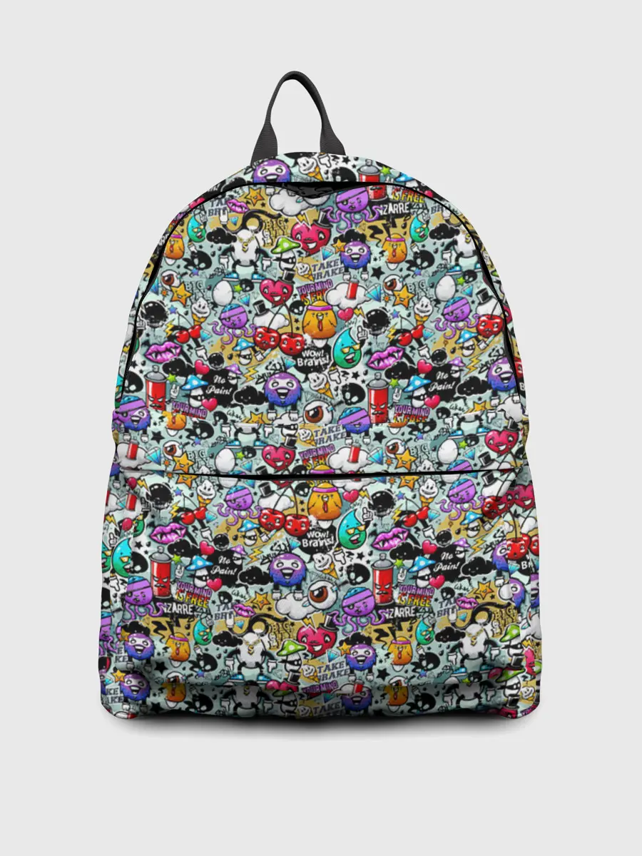 Рюкзак джинсовый / Stickerboom