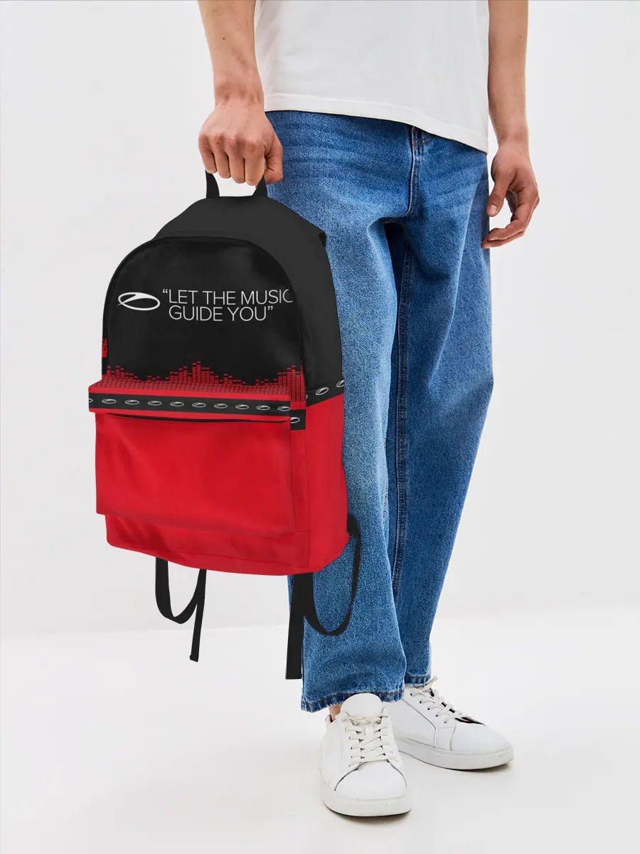 Рюкзак джинсовый / ASOT Let The Music Guide You