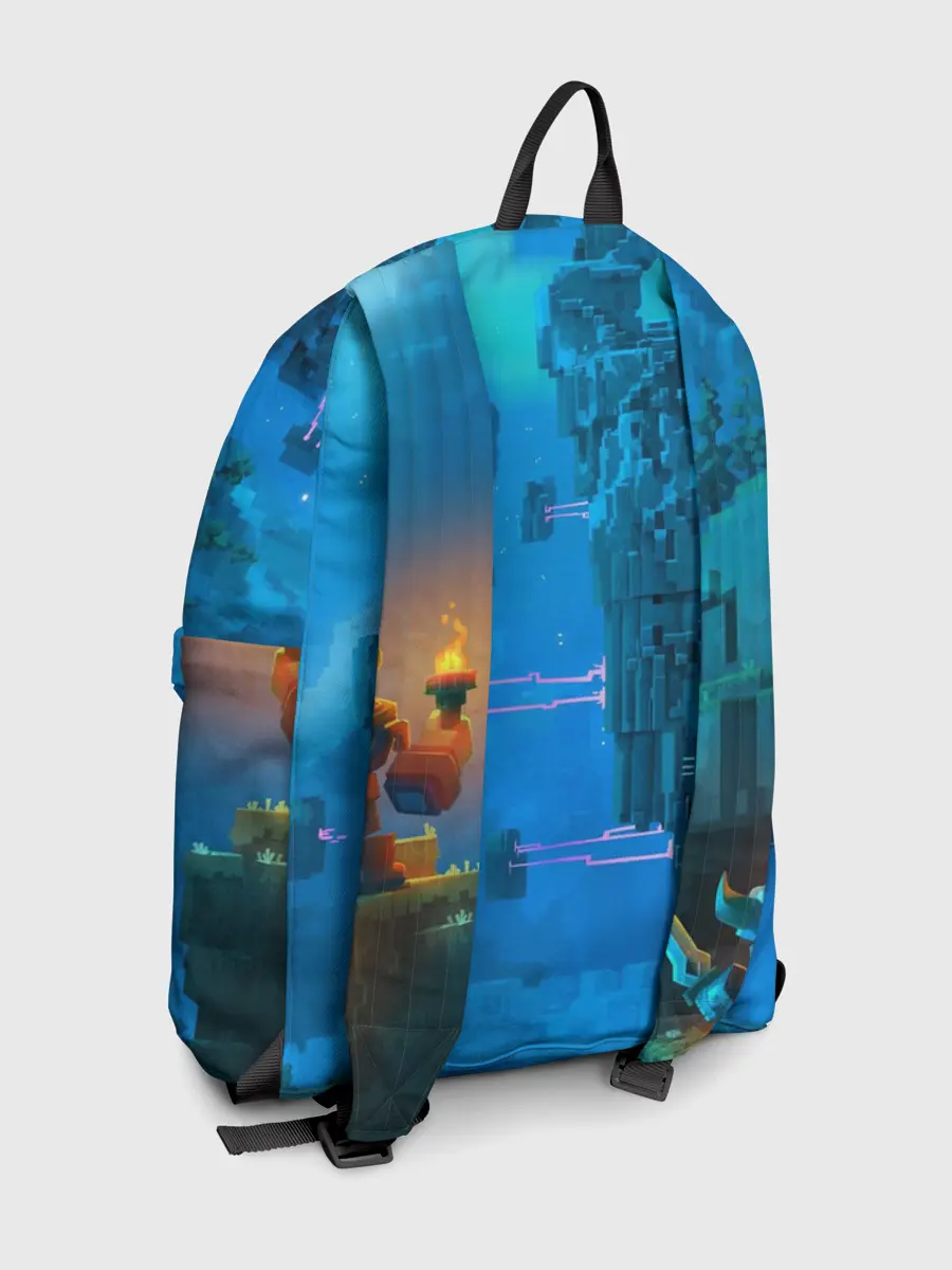 Рюкзак джинсовый / Minecraft / Майнкрафт