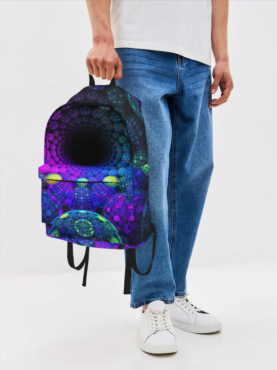 Рюкзак джинсовый / PSY NEON