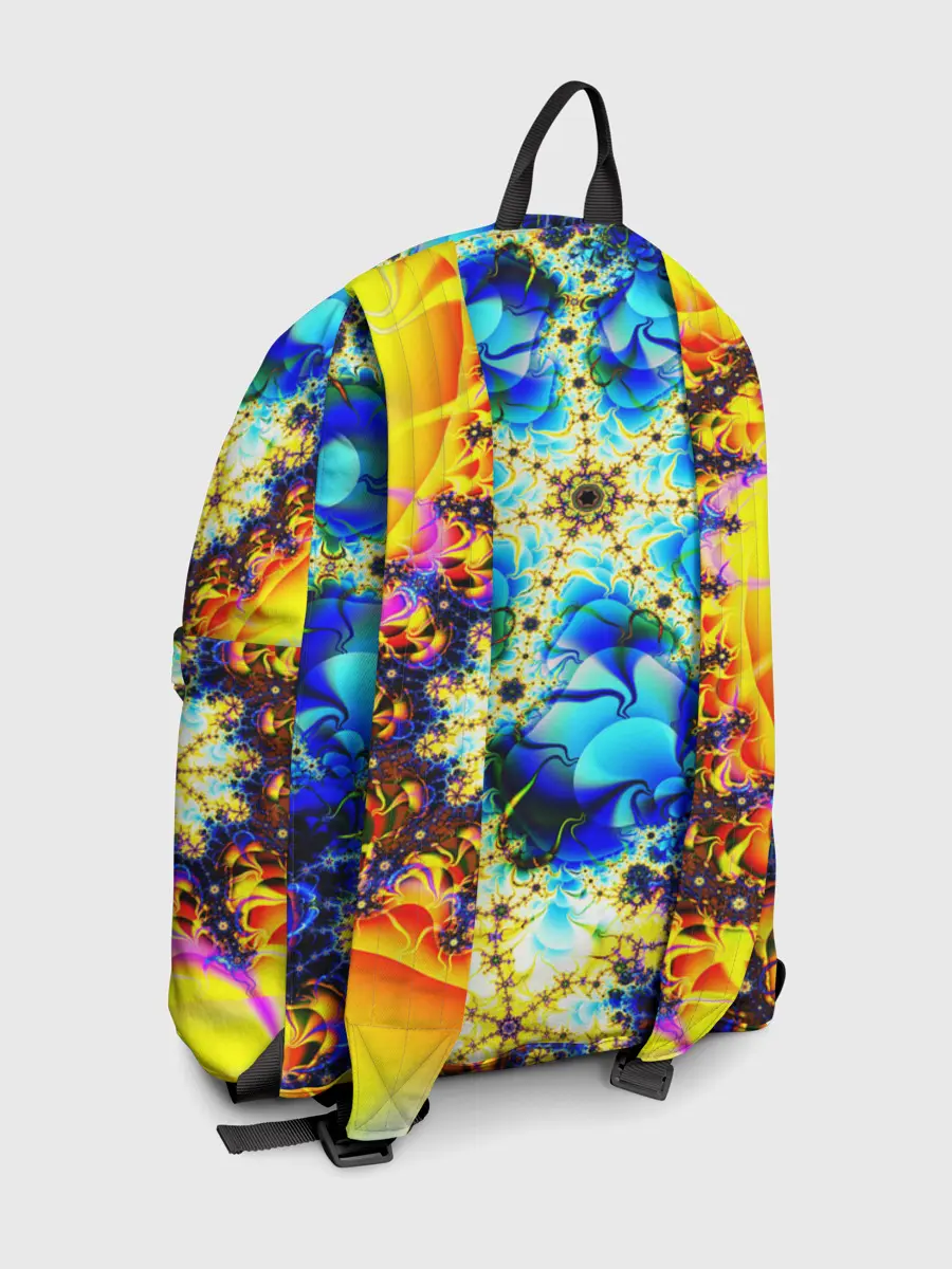 Рюкзак джинсовый / ИЛЛЮЗИЯ ФРАКТАЛОВ