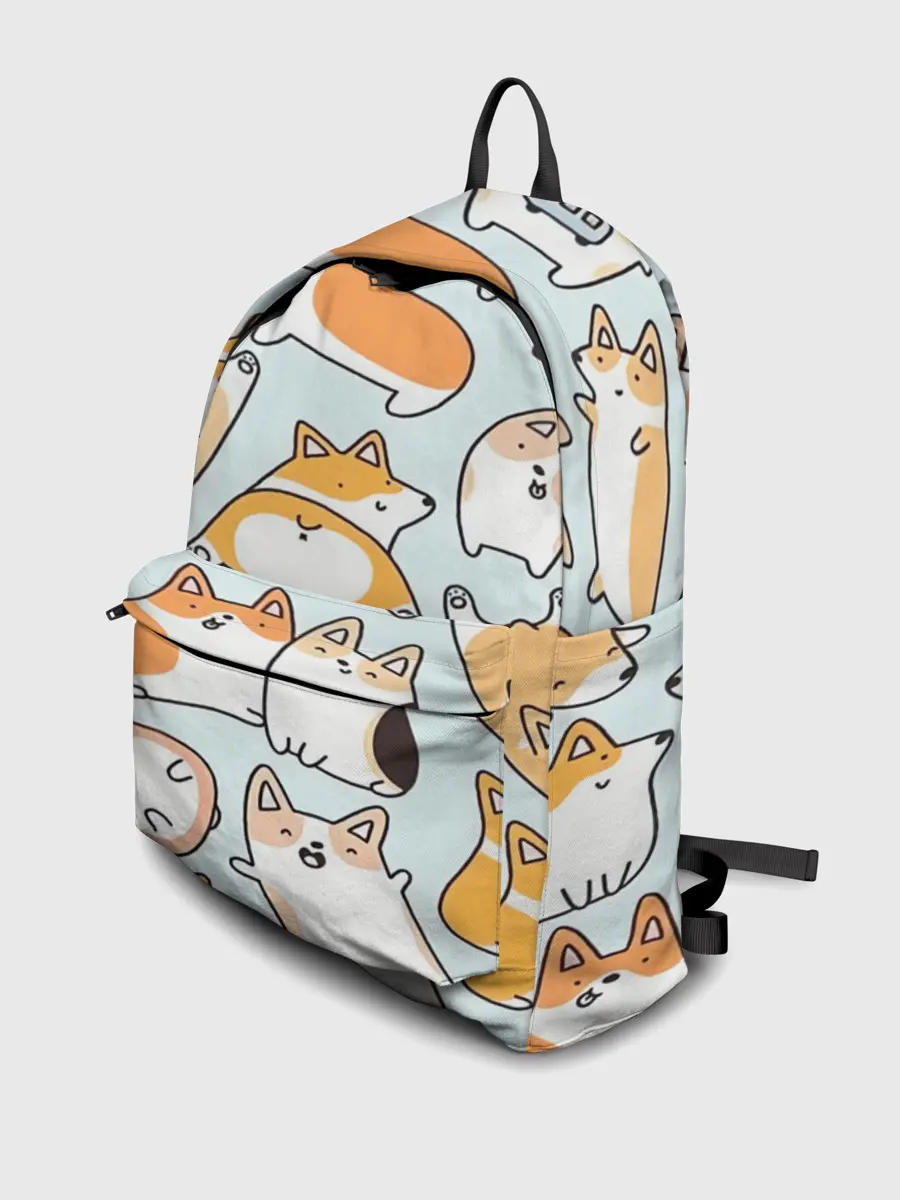 Рюкзак джинсовый / Корги