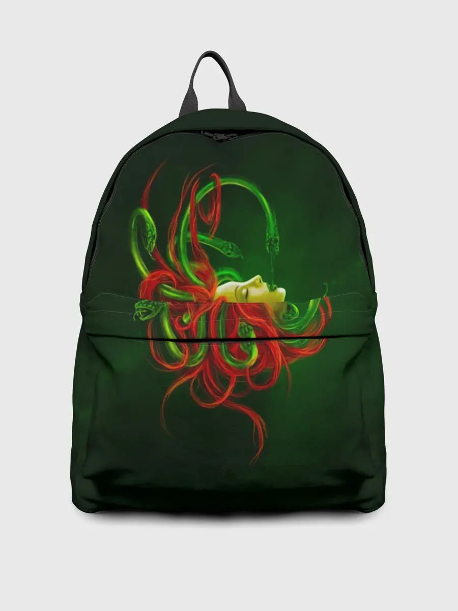 Рюкзак джинсовый / Медуза Горгона