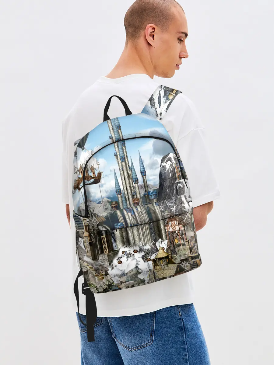 Рюкзак джинсовый / HEROES