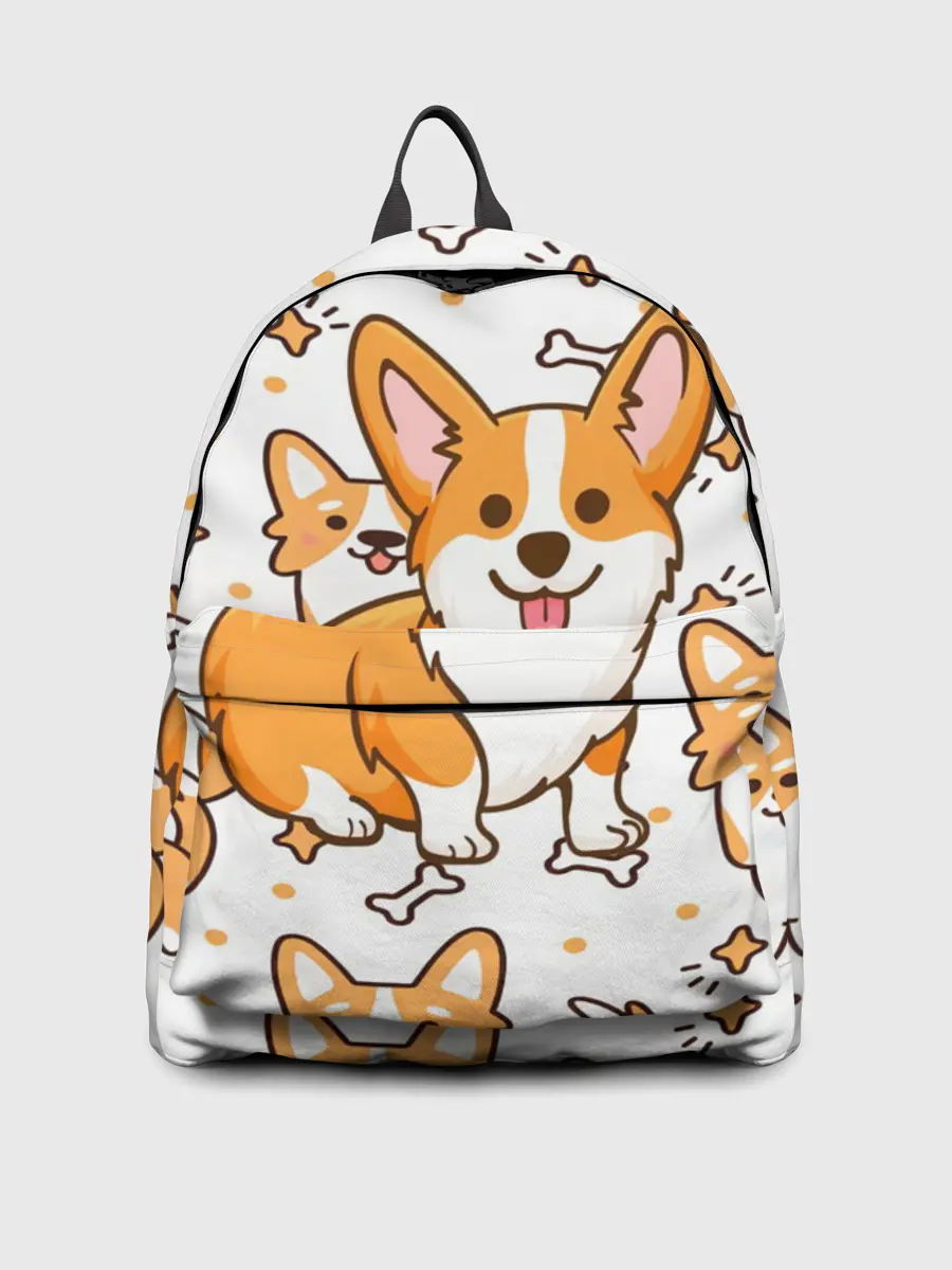 Рюкзак джинсовый / Корги