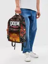 Рюкзак джинсовый / DOOM ETERNAL