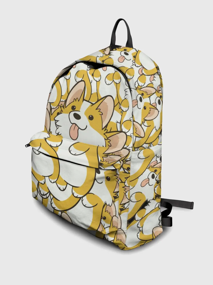 Рюкзак джинсовый / Корги