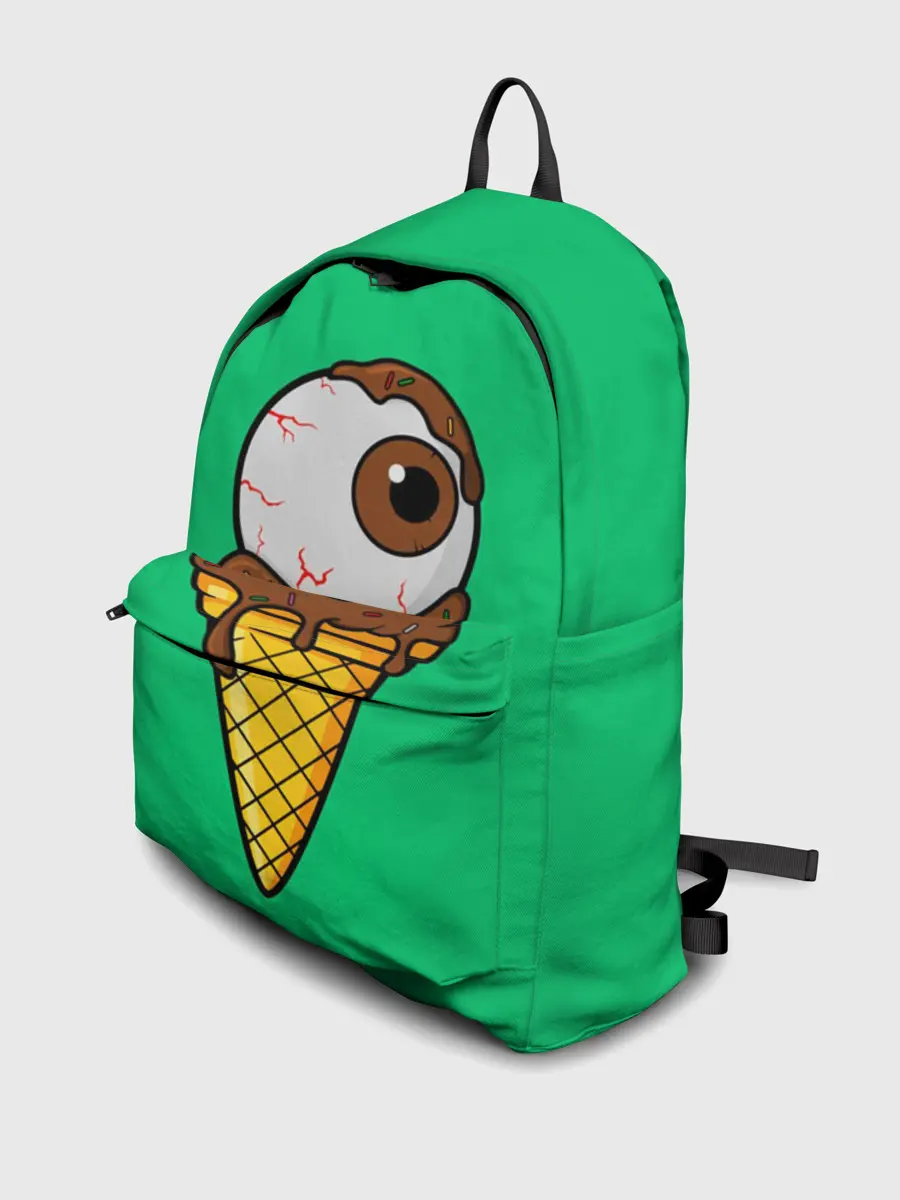 Рюкзак джинсовый / Мороженое с глазом